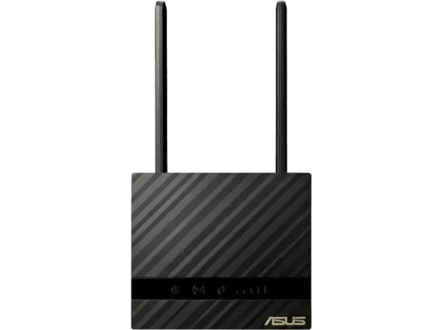 Router ASUS 4G-N16 Conexión Wireless 0.3 Gbit/s Banda Ancha móvil 4G LAN Ethernet Negro