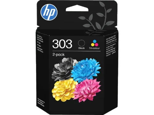 Cartucho de tinta HP Original 303 3YM92AE Instant Ink Negro Cian Magenta Amarillo