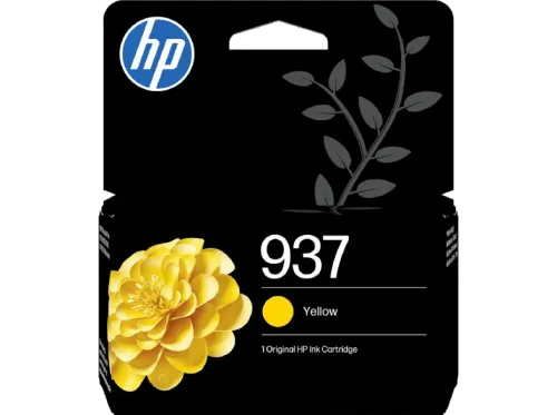 Cartucho de tinta HP Original 937 4S6W4NE Amarillo