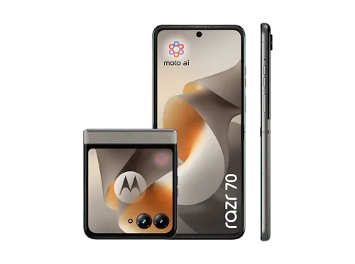 motorola Razr 70 PANTONE hematita 256 GB 8 GB 6.9 " POLED LTPO Extreme AMOLED MediaTek Dimensity 7450X 4800 mAh