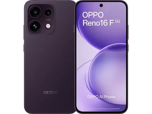 OPPO Reno16 F Púrpura Negro 256 GB 8 GB RAM 6.57" AMOLED Mediatek Dimensity 7300 6500 mAh