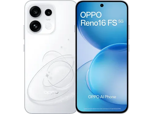 OPPO Reno16 FS Blanco 512 GB 8 GB RAM 6.57" AMOLED Mediatek Dimensity 7300 6500 mAh