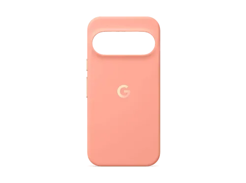 Funda móvil Google Pixelsnap para Pixel 11 Pro Máxima durabilidad Silicona Compatible con cargadores inalámbricos y soportes Arenisca