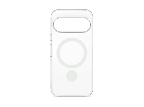 Funda móvil Google Pixelsnap para Pixel 11 Pro Máxima durabilidad TPU Compatible con cargadores inalámbricos y soportes Transparente