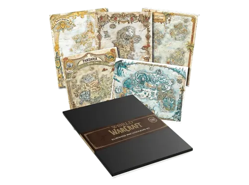 Póster Fanattik World of Warcraft Edición limitada de litografías 5 láminas 42x30 cm Edición limitada a 5000 copias en todo el mundo