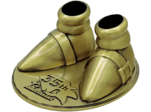 Figura FaNaTtik Sonic the Hedgehog. Limited Edition 35th Anniversary Metal Boot Replicas