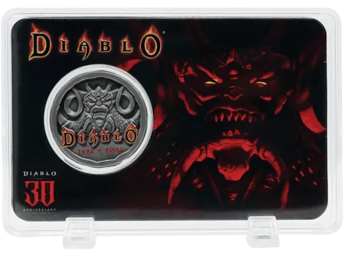 Moneda FaNaTtik Diablo. Limited Edition 30th Anniversary Presentation Coin