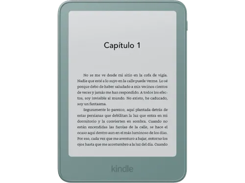 eBook Amazon Kindle 2026 (32 GB última generación) Pantalla 6" 32GB WiFi 5 Diseño de aluminio Sin publicidad Verde agua